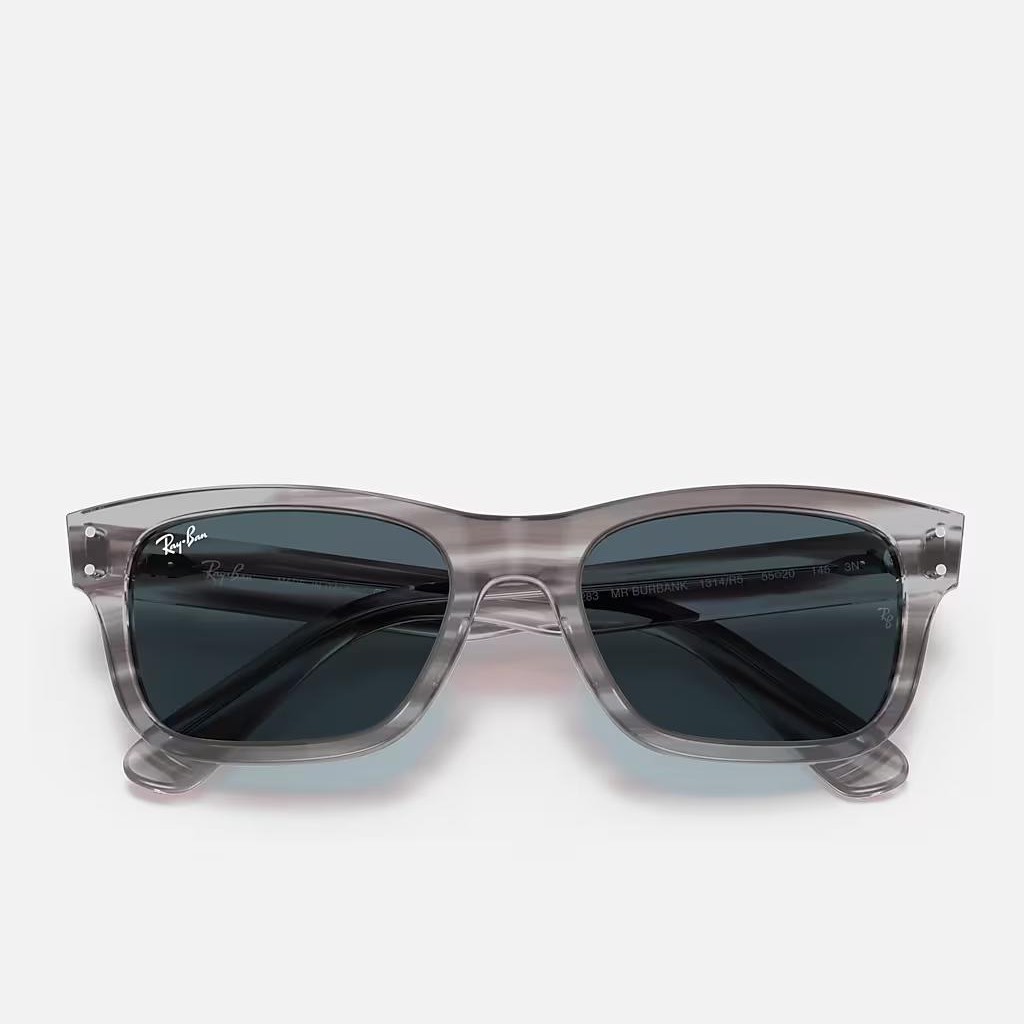 Kính Ray-Ban Burbank Xám Trong Xanh Dương