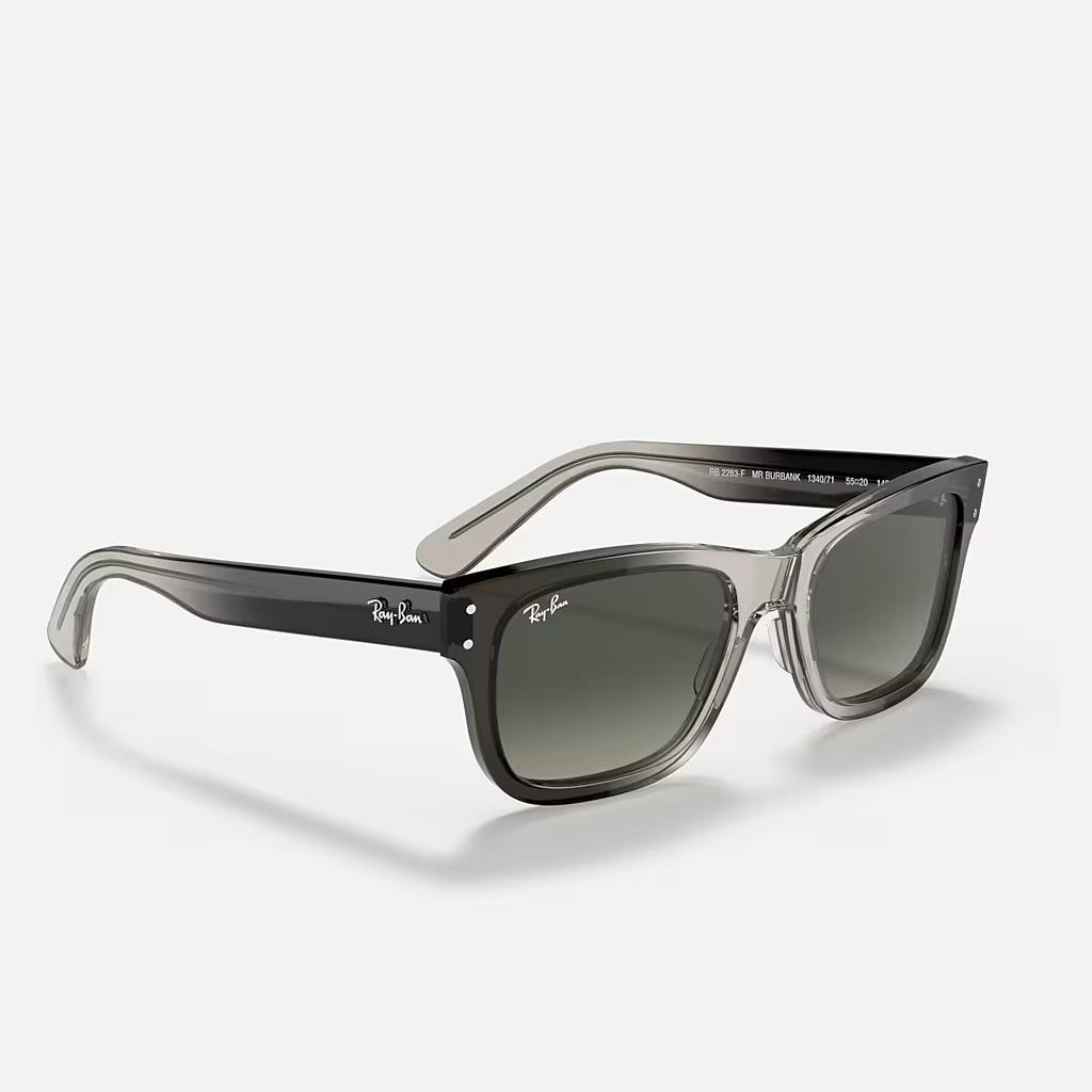 Kính Ray-Ban Burbank Xám Trong