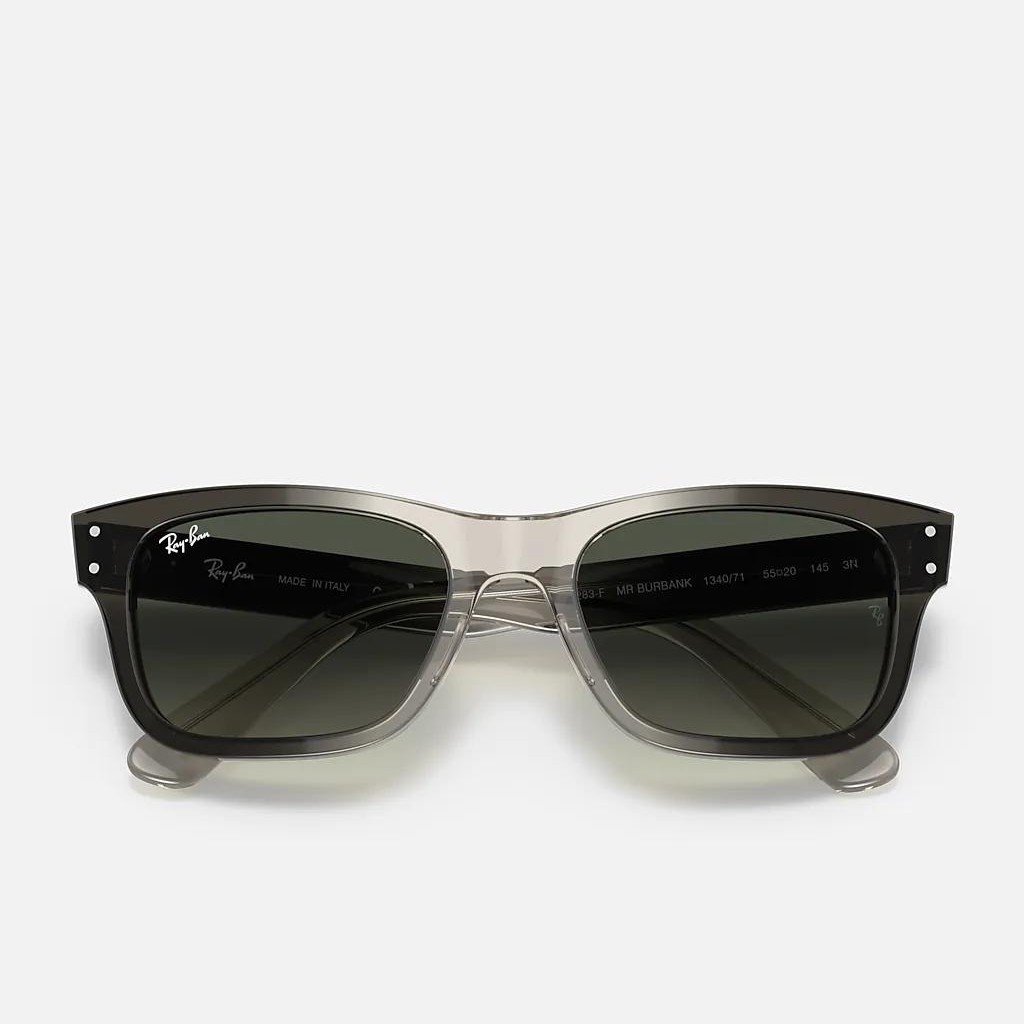 Kính Ray-Ban Burbank Xám Trong