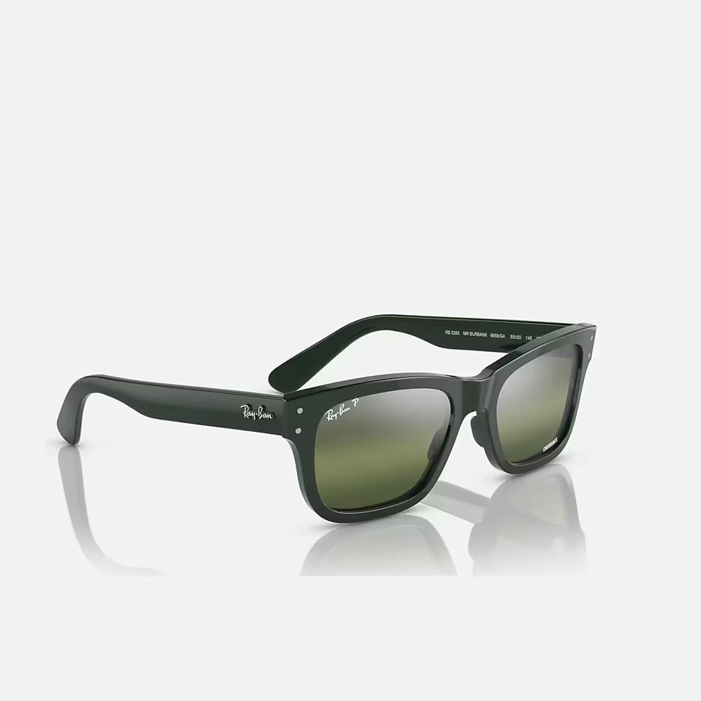 Kính Ray-Ban Burbank Xanh Lá