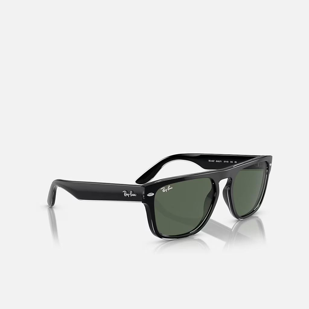 Kính Ray-Ban Rb4407 Đen Xanh Lá