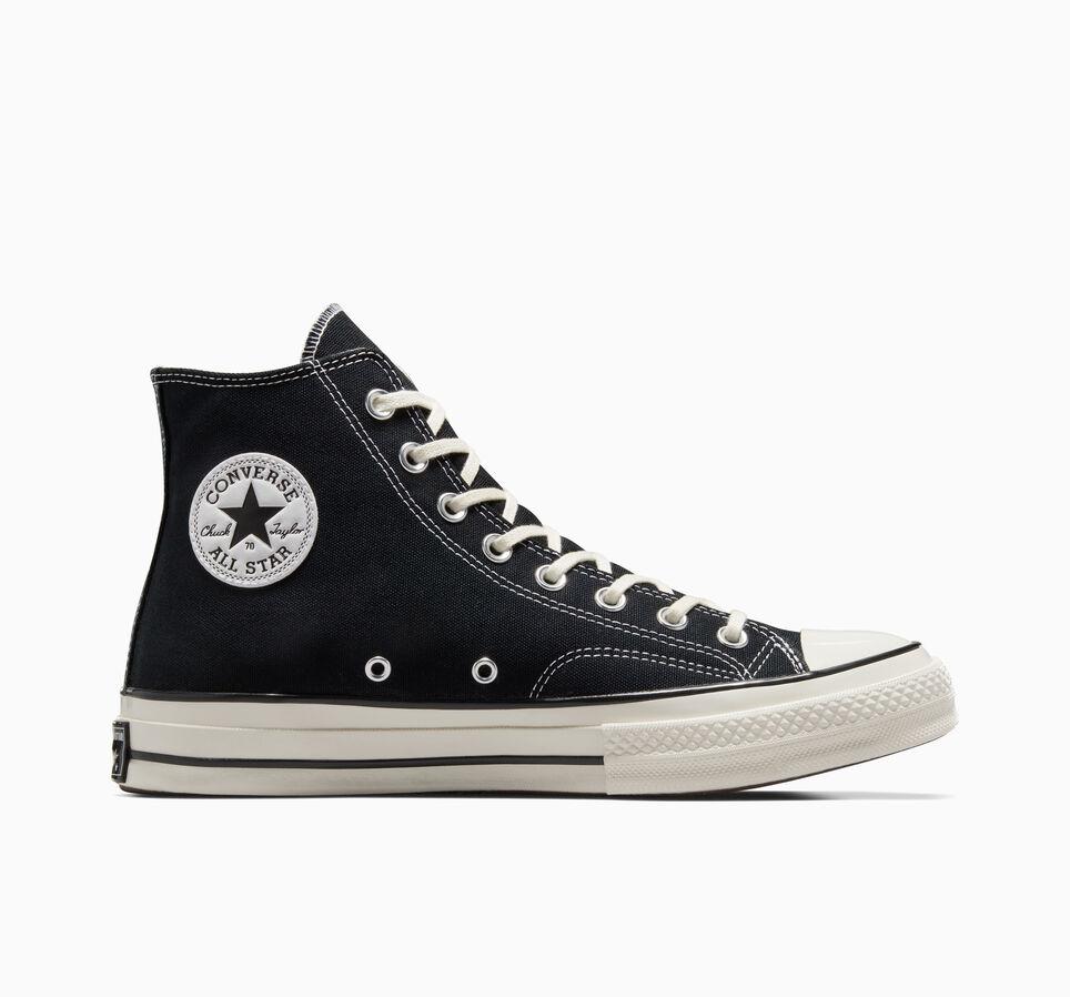 Giày Converse Chuck 70 Vintage Canvas Cổ Cao Nam Đen