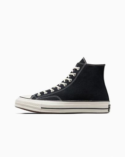 Giày Converse Chuck 70 Vintage Canvas Cổ Cao Nam Đen