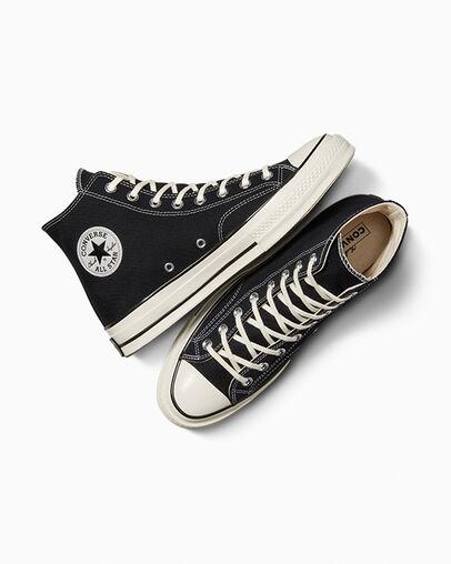 Giày Converse Chuck 70 Vintage Canvas Cổ Cao Nam Đen