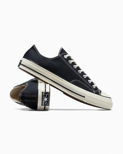 Giày Converse Chuck 70 Vintage Canvas Cổ Thấp Nam Đen