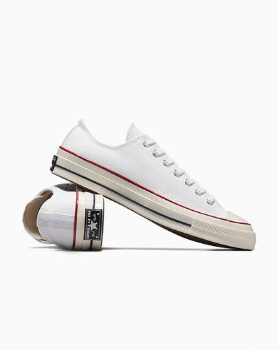 Giày Converse Chuck 70 Vintage Canvas Cổ Thấp Nam Trắng