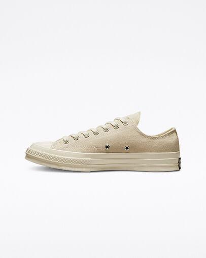 Giày Converse Chuck 70 Vintage Canvas Cổ Thấp Nam Be