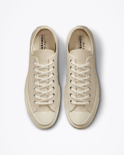 Giày Converse Chuck 70 Vintage Canvas Cổ Thấp Nam Be