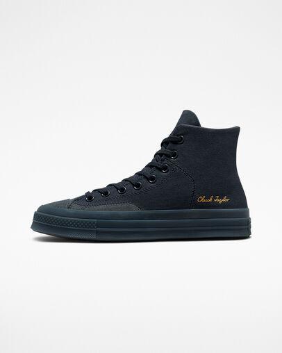 Giày Converse Chuck 70 Marquis Cổ Cao Nam Xanh Đen