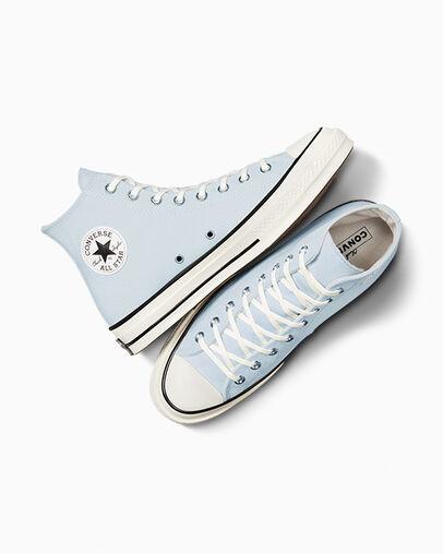 Giày Converse Chuck 70 Vintage Canvas Cổ Cao Nam Xanh Dương