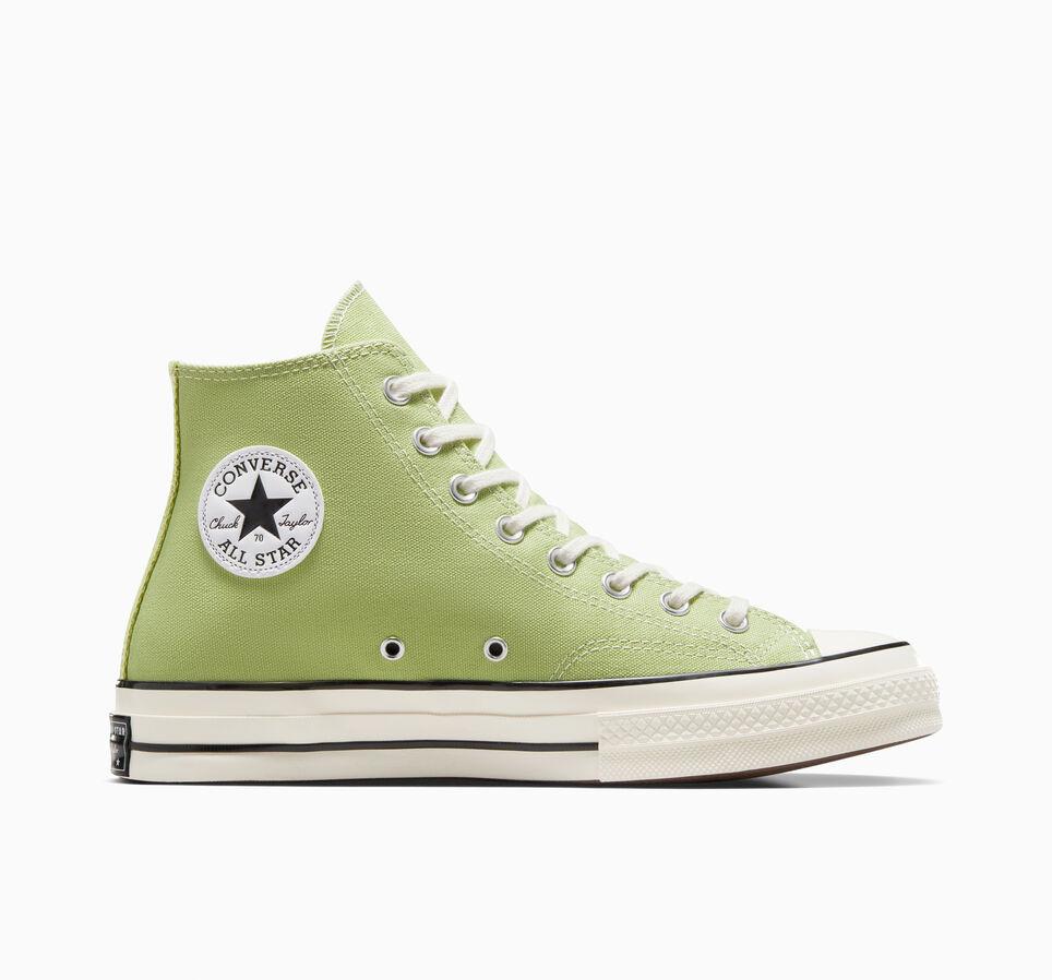 Giày Converse Chuck 70 Vintage Canvas Cổ Cao Nam Xanh Lá