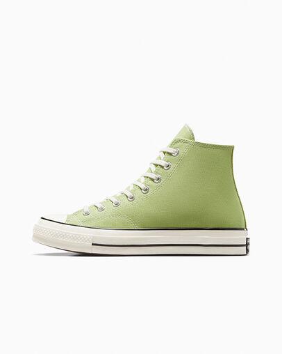 Giày Converse Chuck 70 Vintage Canvas Cổ Cao Nam Xanh Lá