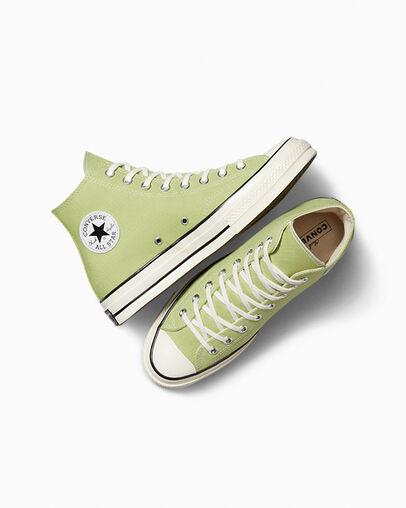 Giày Converse Chuck 70 Vintage Canvas Cổ Cao Nam Xanh Lá