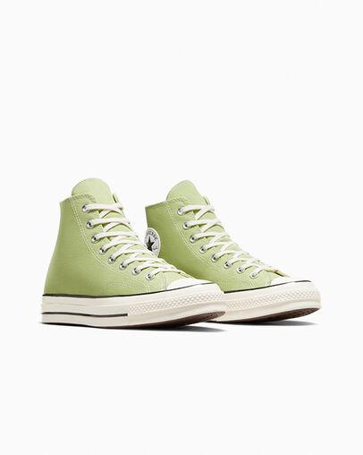 Giày Converse Chuck 70 Vintage Canvas Cổ Cao Nam Xanh Lá