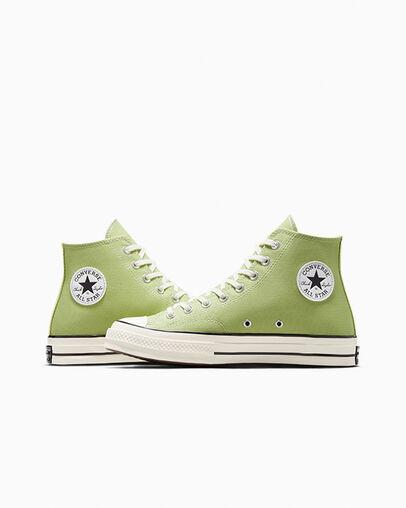 Giày Converse Chuck 70 Vintage Canvas Cổ Cao Nam Xanh Lá