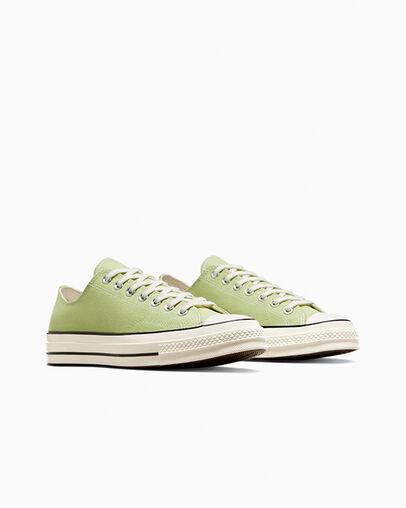 Giày Converse Chuck 70 Vintage Canvas Cổ Thấp Nam Xanh Lá