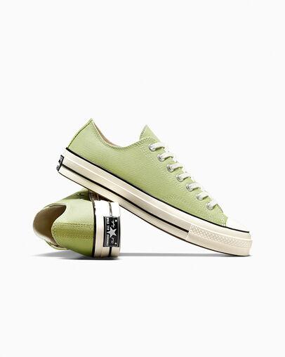 Giày Converse Chuck 70 Vintage Canvas Cổ Thấp Nam Xanh Lá