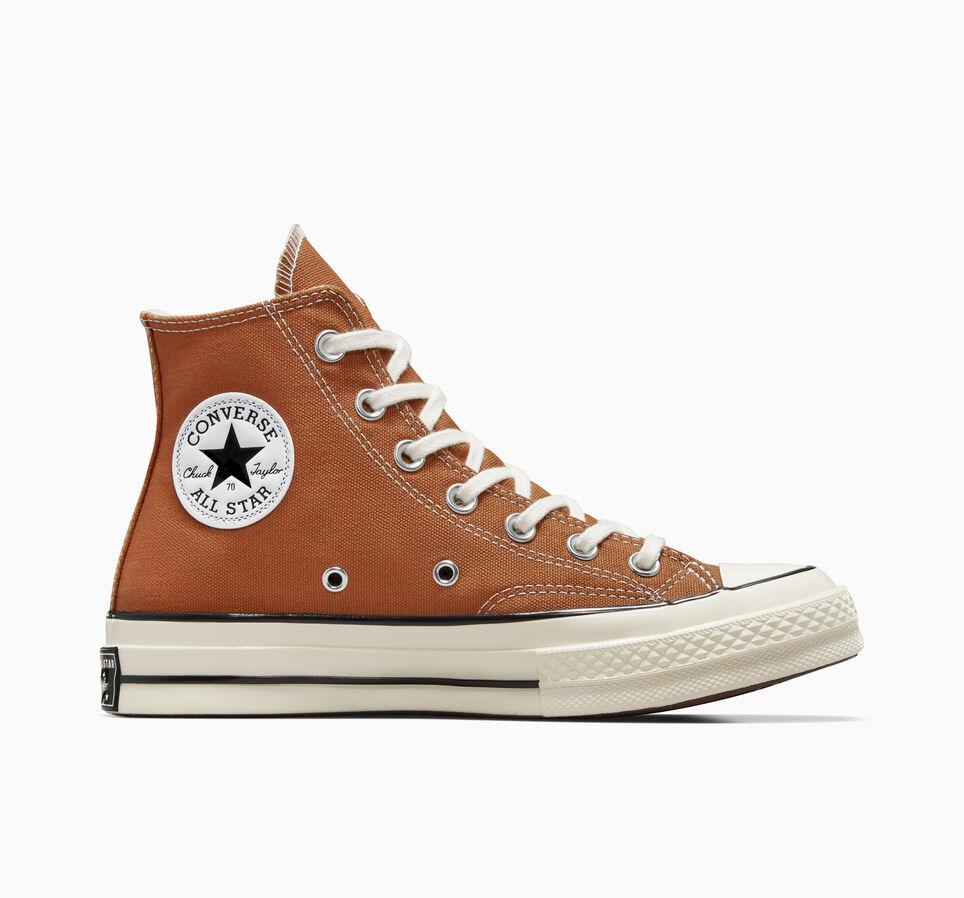 Giày Converse Chuck 70 Vintage Canvas Cổ Cao Nam Cam