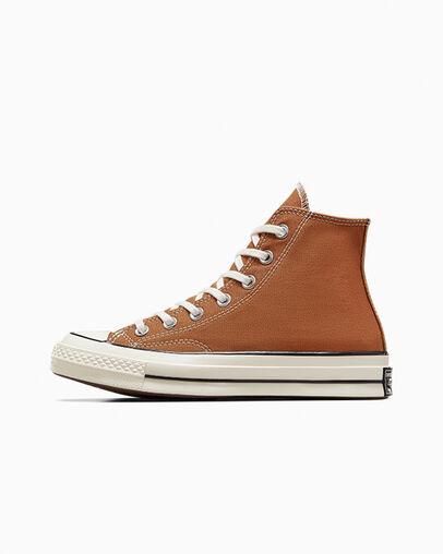 Giày Converse Chuck 70 Vintage Canvas Cổ Cao Nam Cam