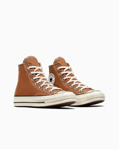 Giày Converse Chuck 70 Vintage Canvas Cổ Cao Nam Cam