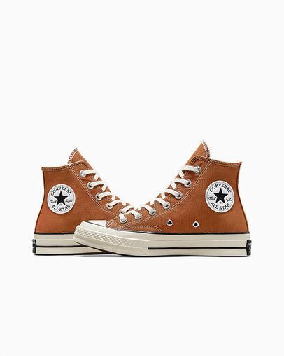 Giày Converse Chuck 70 Vintage Canvas Cổ Cao Nam Cam