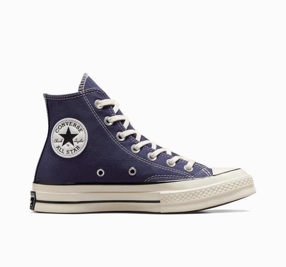 Giày Converse Chuck 70 Vintage Canvas Cổ Cao Nam Xanh Dương