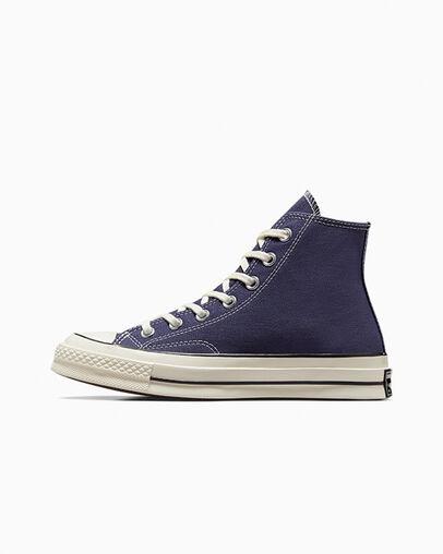 Giày Converse Chuck 70 Vintage Canvas Cổ Cao Nam Xanh Dương