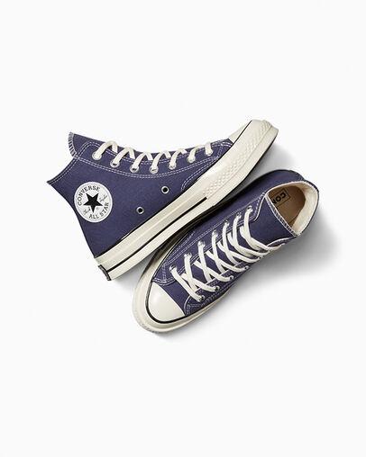 Giày Converse Chuck 70 Vintage Canvas Cổ Cao Nam Xanh Dương