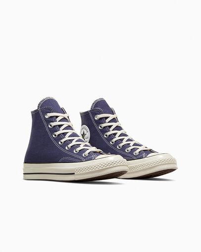 Giày Converse Chuck 70 Vintage Canvas Cổ Cao Nam Xanh Dương