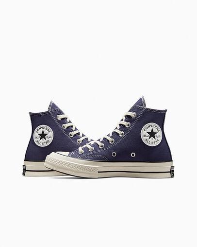 Giày Converse Chuck 70 Vintage Canvas Cổ Cao Nam Xanh Dương