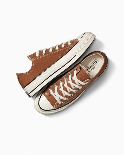 Giày Converse Chuck 70 Vintage Canvas Cổ Thấp Nam Cam