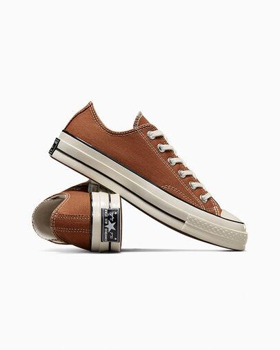 Giày Converse Chuck 70 Vintage Canvas Cổ Thấp Nam Cam