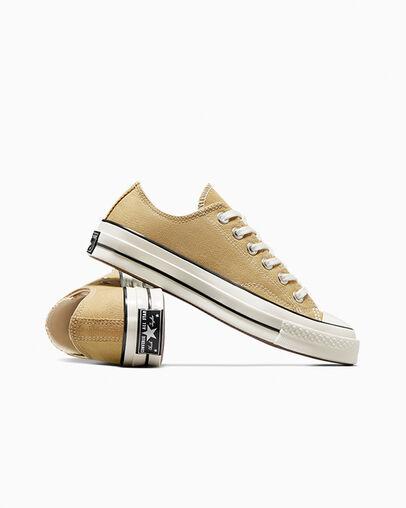 Giày Converse Chuck 70 Vintage Canvas Cổ Thấp Nam Vàng