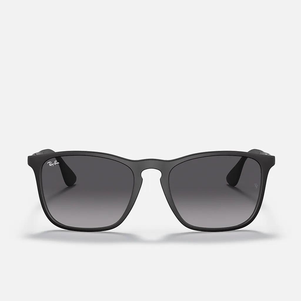 Kính Ray-Ban Chris Đen Nhám Xám 