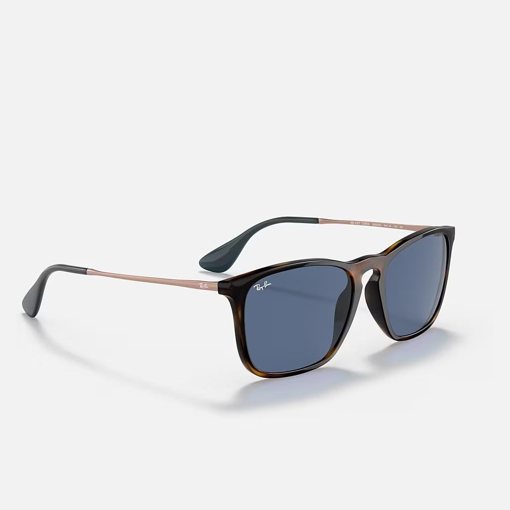 Kính Ray-Ban Chris Nâu Xanh Dương