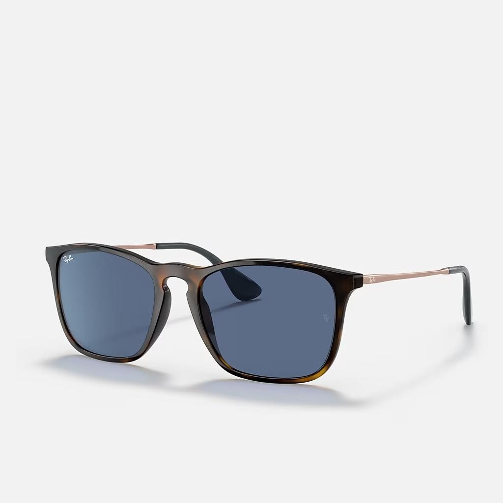 Kính Ray-Ban Chris Nâu Xanh Dương