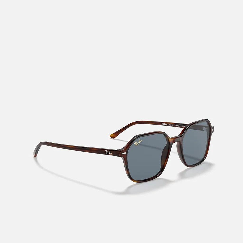 Kính Ray-Ban John Nâu Xanh Dương