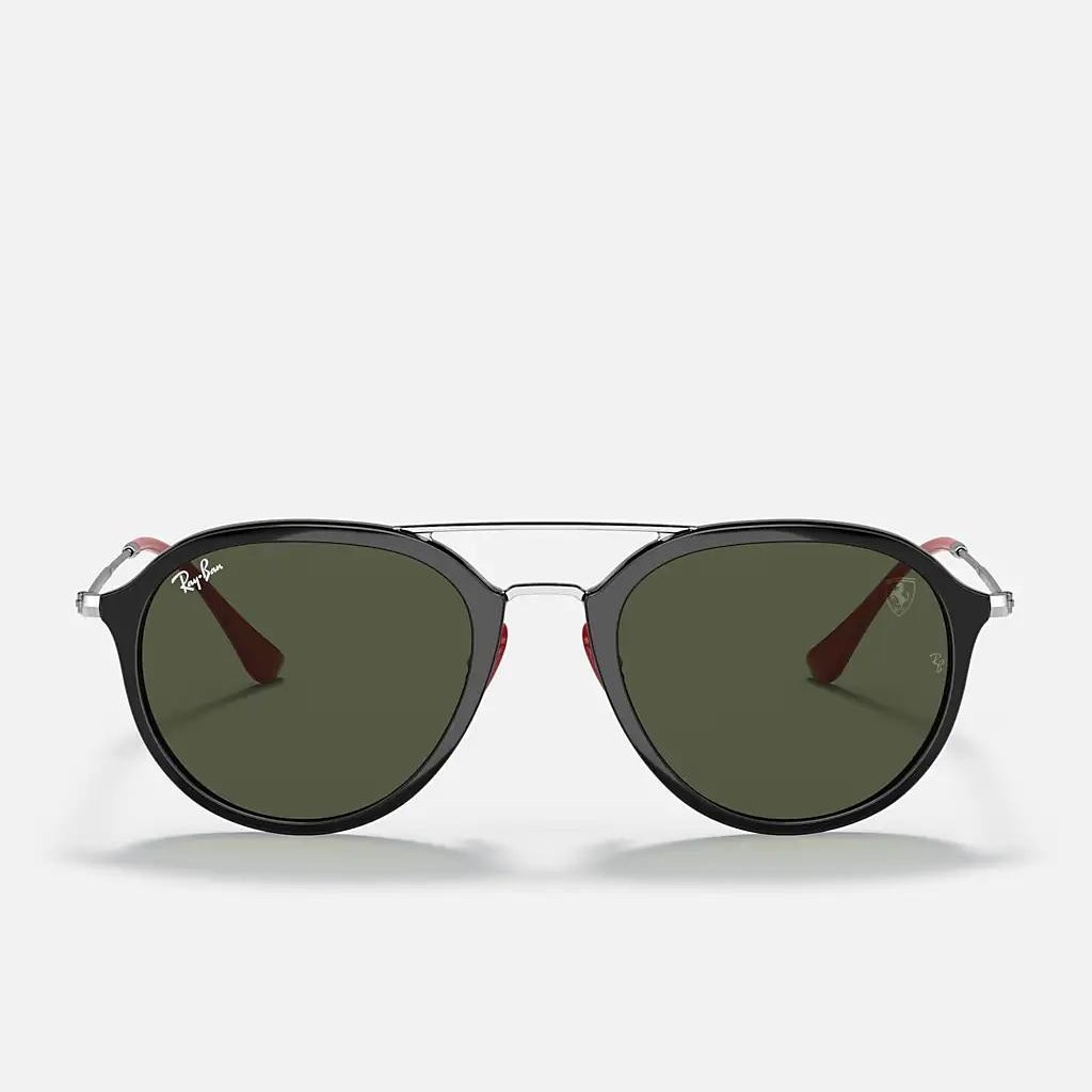 Kính Ray-Ban Rb4369M Scuderia Ferrari Collection Đen Xanh Lá