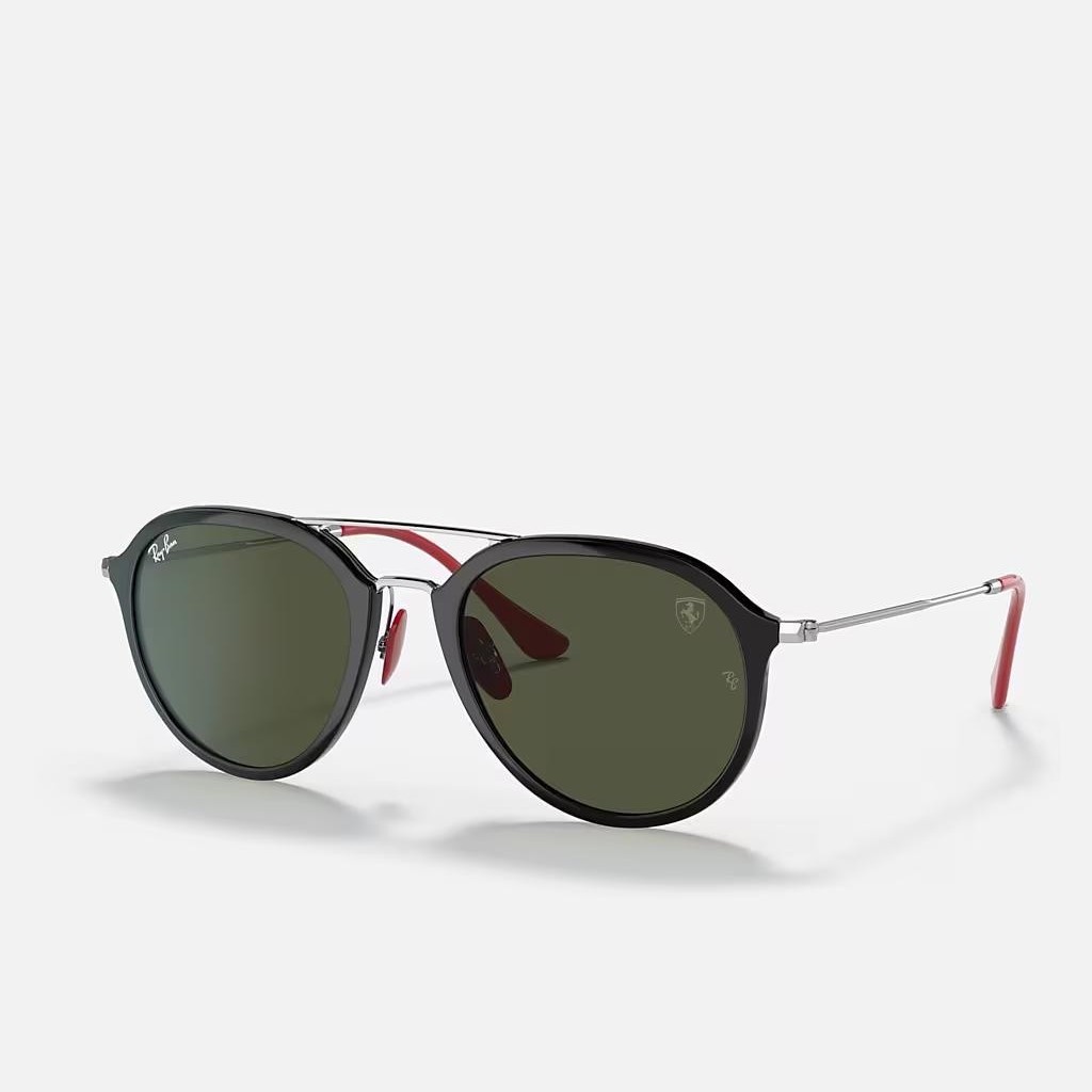 Kính Ray-Ban Rb4369M Scuderia Ferrari Collection Đen Xanh Lá