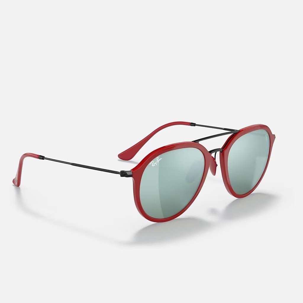 Kính Ray-Ban Rb4369M Scuderia Ferrari Collection Đỏ Bạc