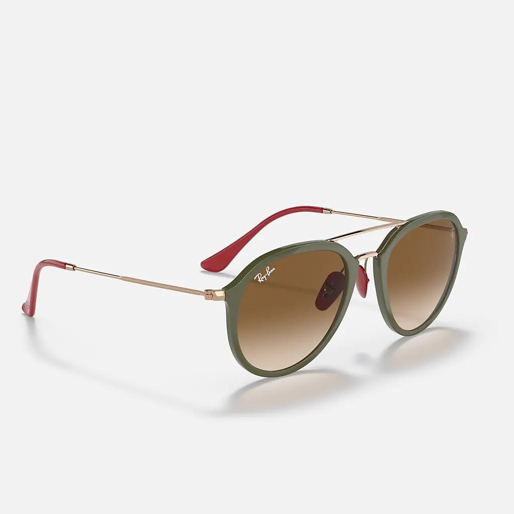 Kính Ray-Ban Rb4369M Scuderia Ferrari Collection Xanh Lá Nâu