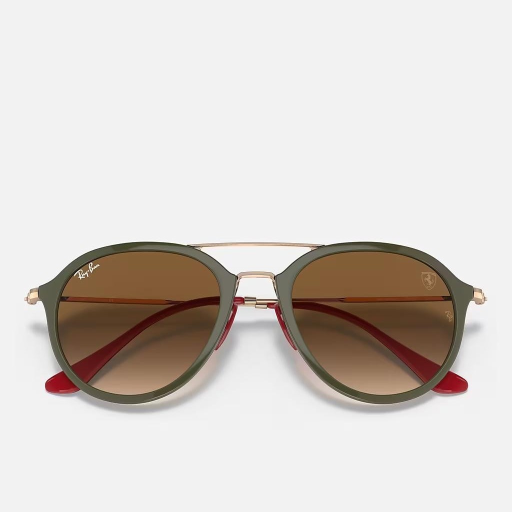 Kính Ray-Ban Rb4369M Scuderia Ferrari Collection Xanh Lá Nâu