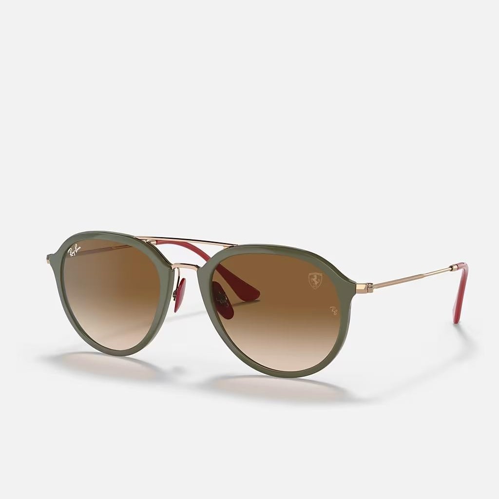 Kính Ray-Ban Rb4369M Scuderia Ferrari Collection Xanh Lá Nâu