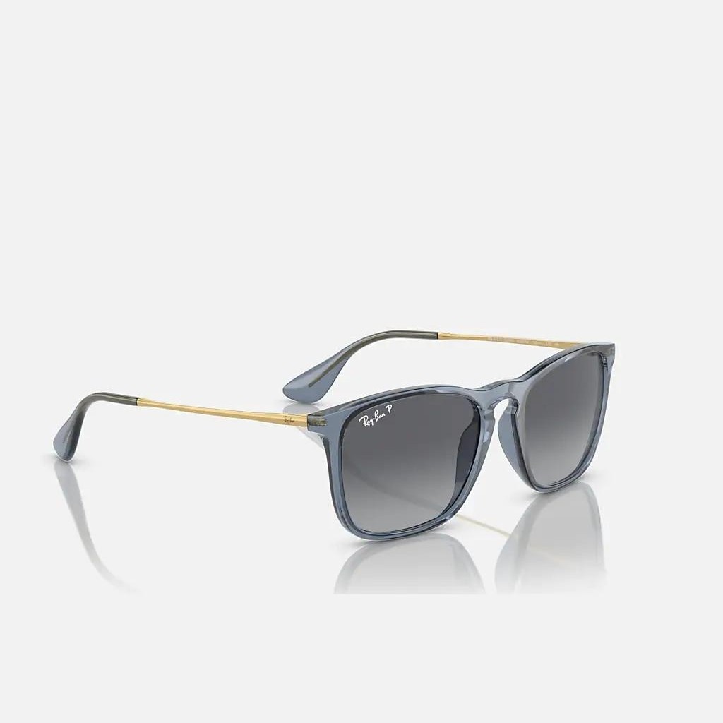 Kính Ray-Ban Chris Xanh Dương Xám