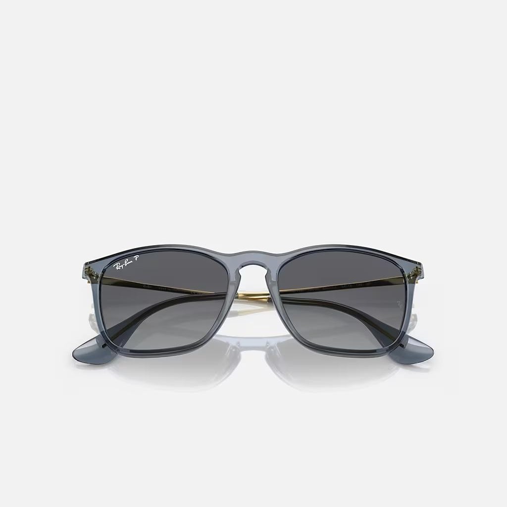 Kính Ray-Ban Chris Xanh Dương Xám