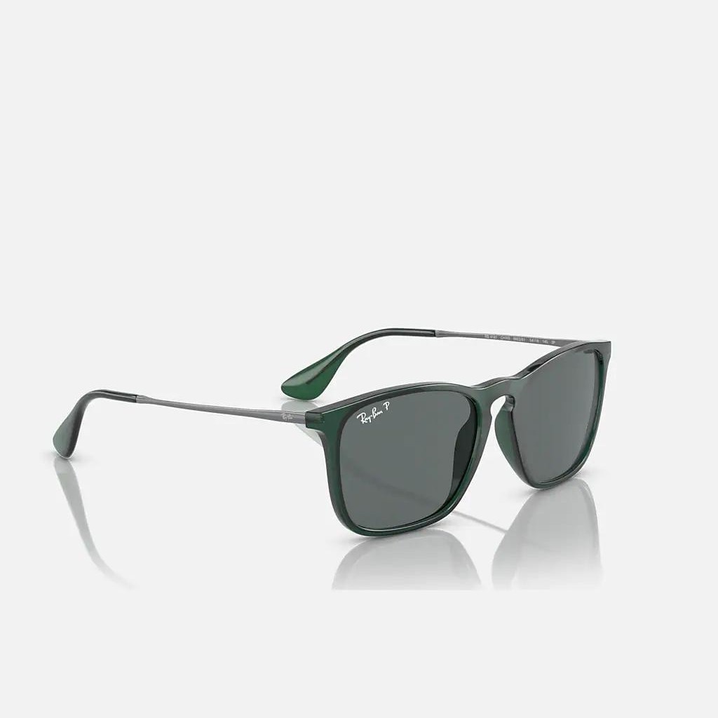 Kính Ray-Ban Chris Xanh Lá Xám