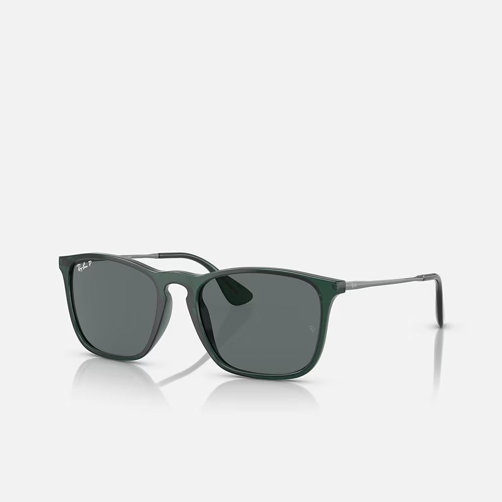 Kính Ray-Ban Chris Xanh Lá Xám