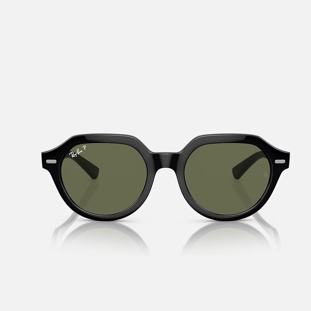 Kính Ray-Ban Gina Đen Xanh Lá