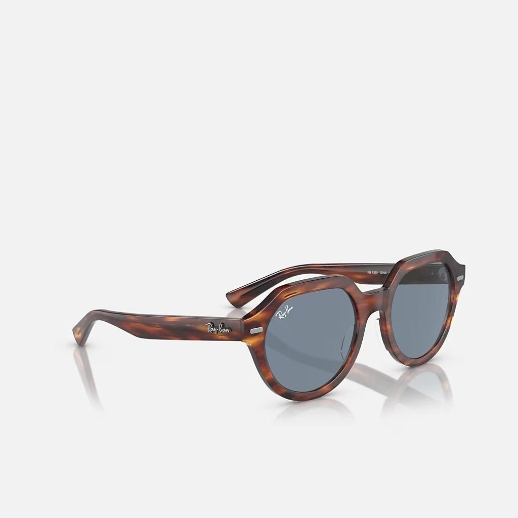 Kính Ray-Ban Gina Nâu Xanh Dương