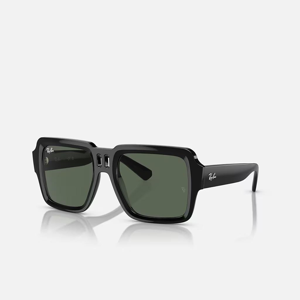 Kính Ray-Ban Magellan Bio-Based Đen Xanh Lá